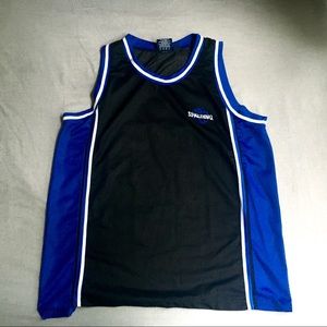 Spalding Basketball Jersey Retro Seethru Ball